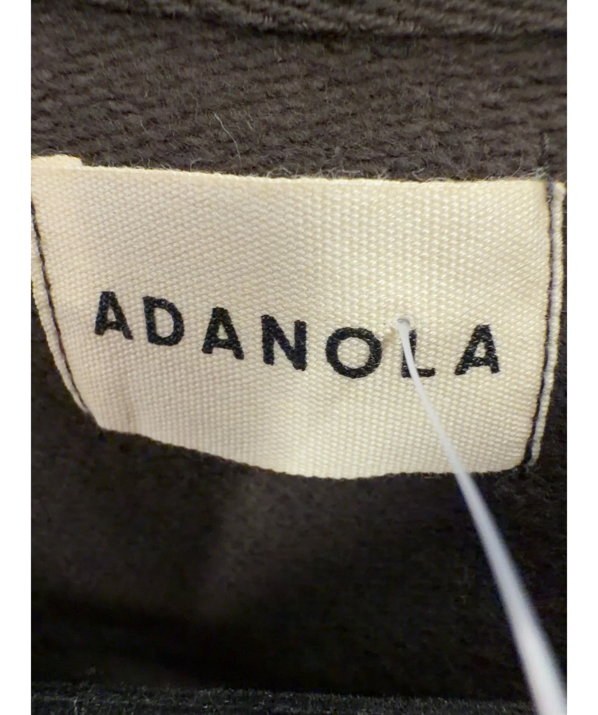 Adanola Sweatshirt Brown And White Logo Sweatshirt UK S — Brand