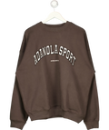 Adanola Brown sweatshirt, size UK S — front