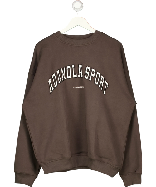 Adanola Brown sweatshirt, size UK S — front