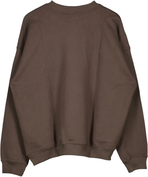Adanola Brown sweatshirt, size UK S — back