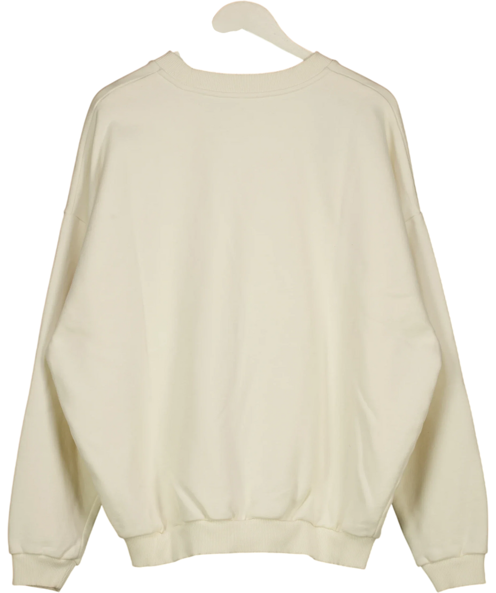 CSB cream Crewneck Sweatshirt, size UK M/L — back