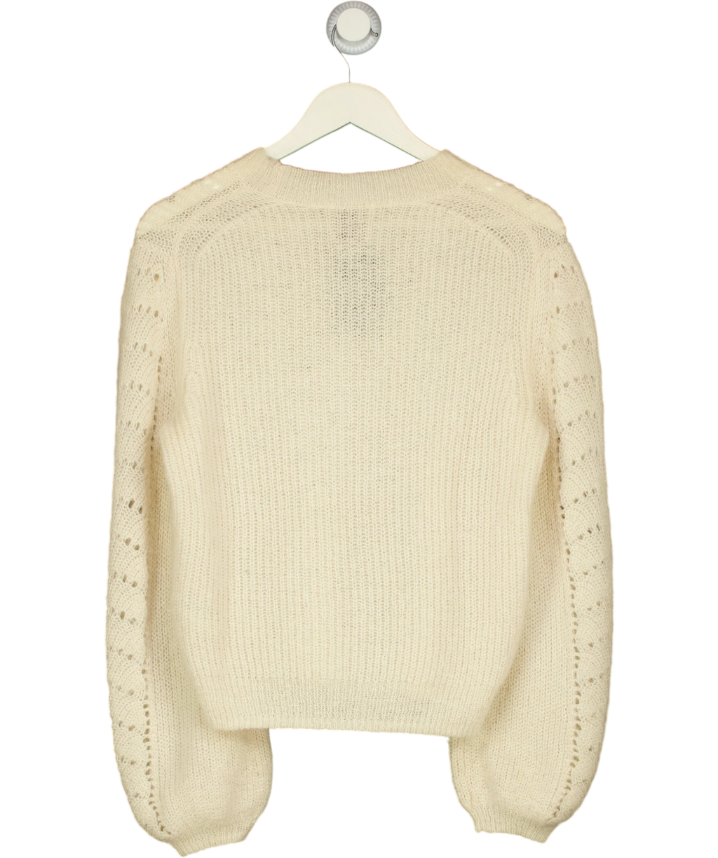 little moon Cream Colour, size UK XXS — back