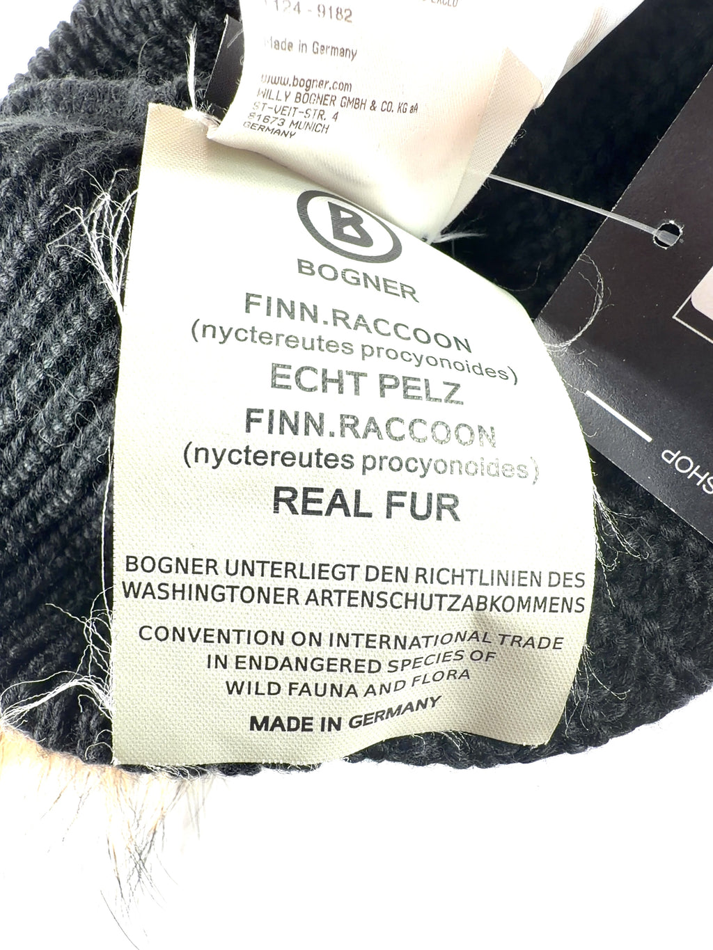 Bogner Black Colour, size UK M — detail