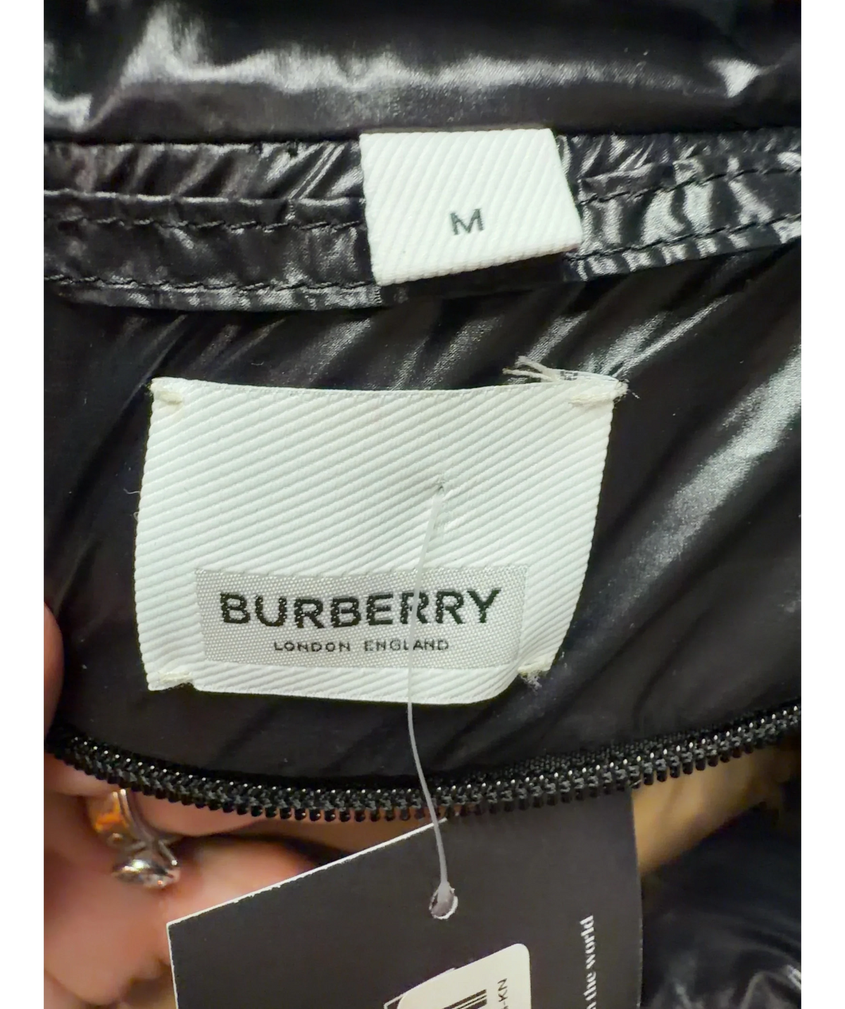 Burberry Black Colour, size UK M — detail