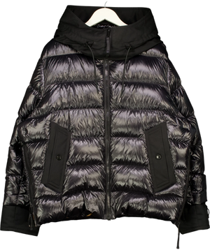 Burberry Black Quilted Puffer Jacket UK M