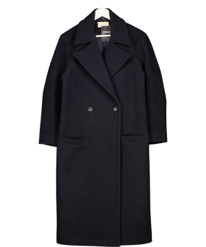 Christopher Kane Blue Double Breasted Coat UK S/M
