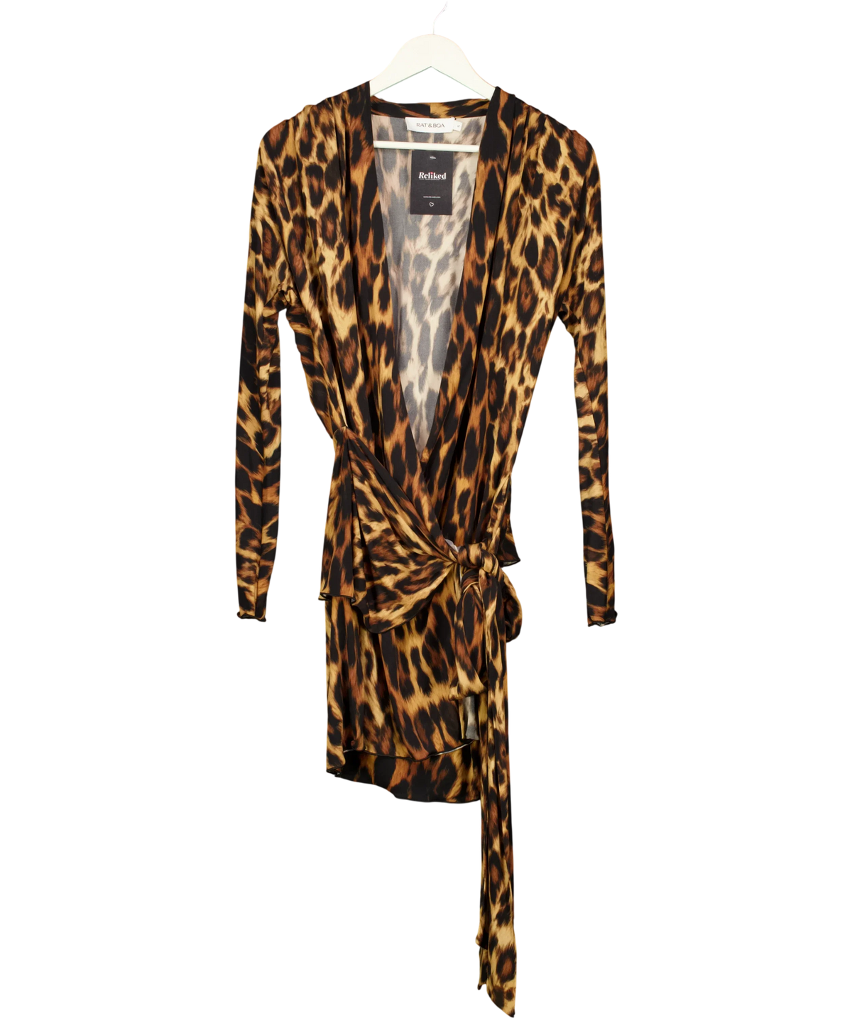 Rat & Boa Brown Sozzani Dress, size UK S — front