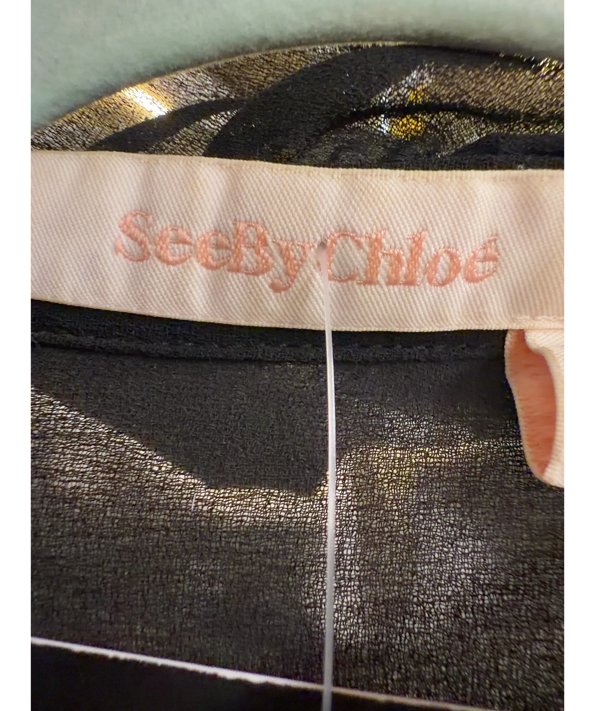 See by Chloé Black Colour, size UK 12 — detail