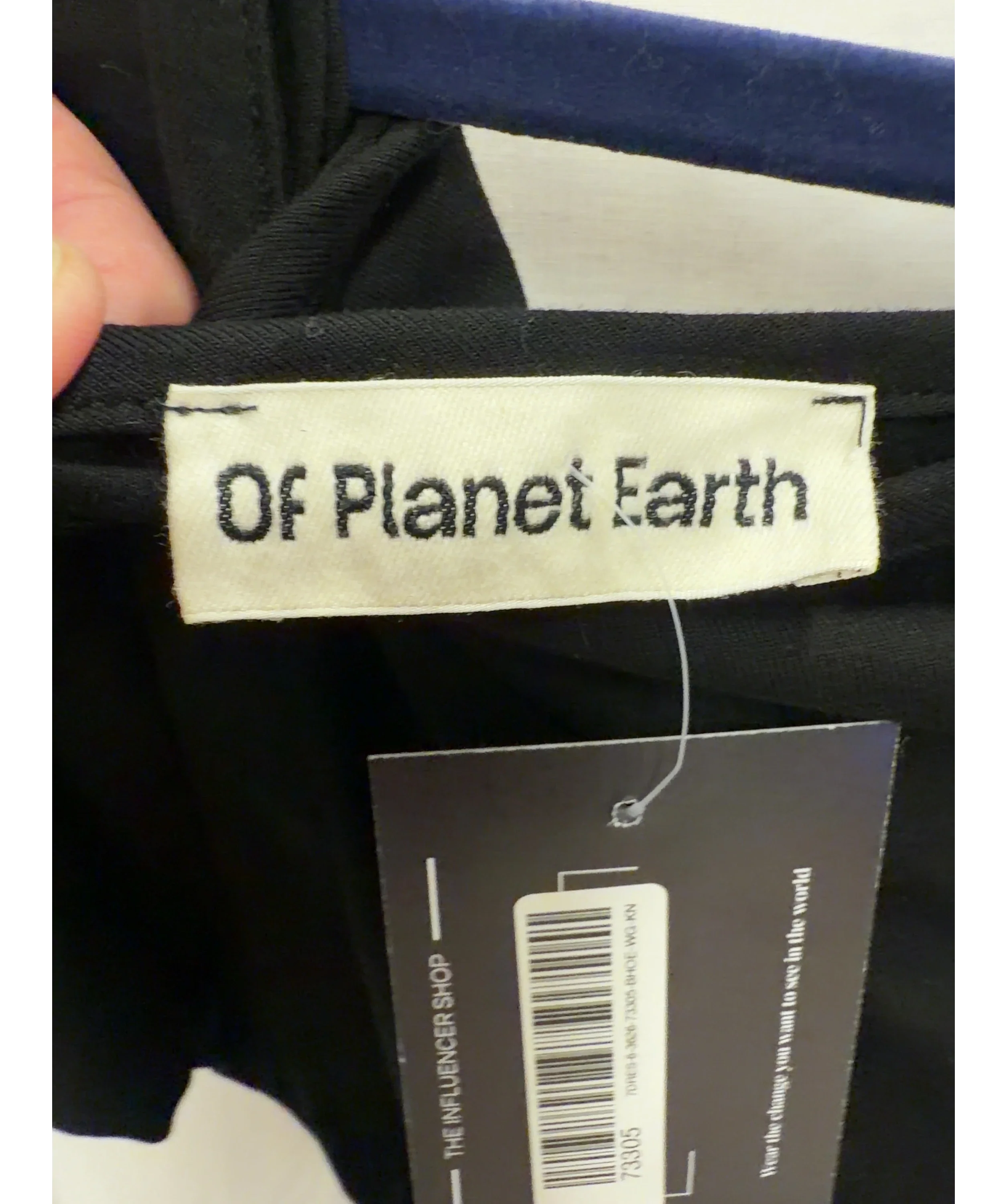 Of Planet Earth Black Colour, size UK 8 — detail