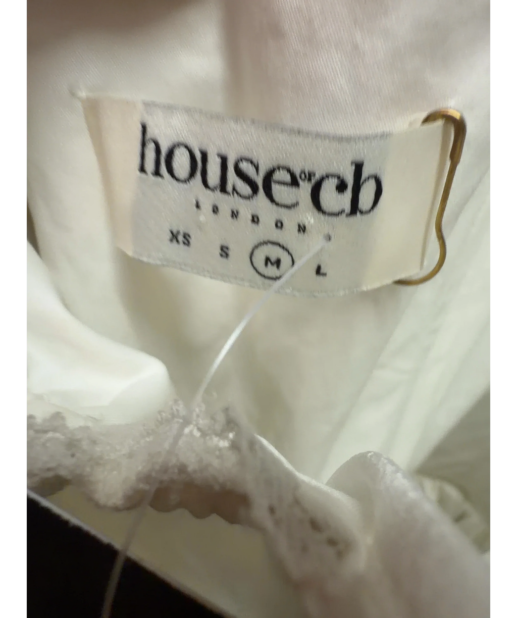 House of CB White Pietra, size UK M — detail