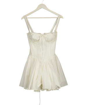 House of CB Pietra White Dress UK M