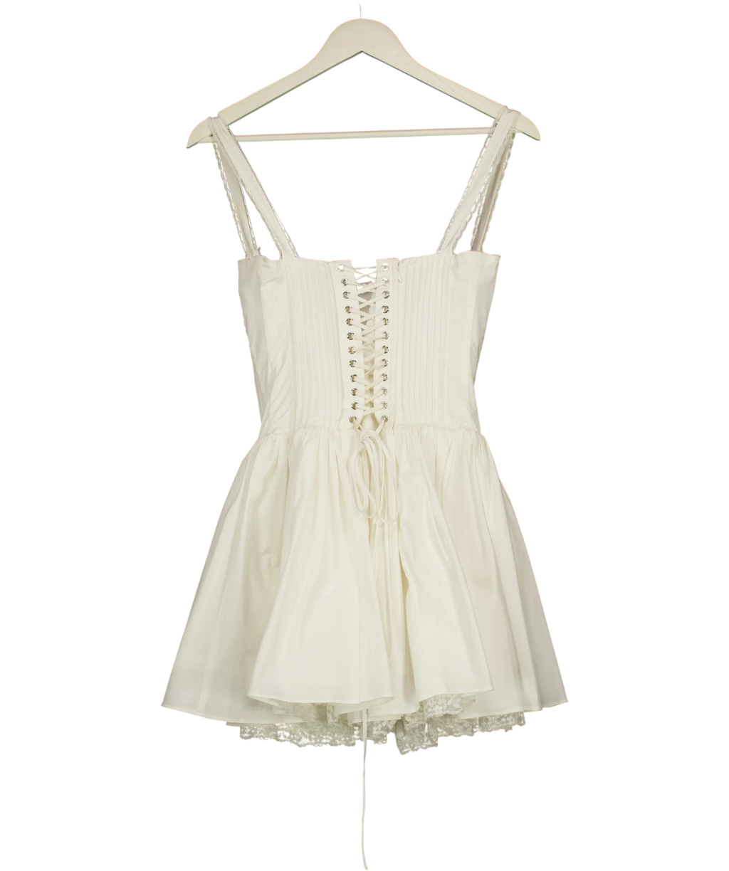 House of CB White Pietra, size UK M — back
