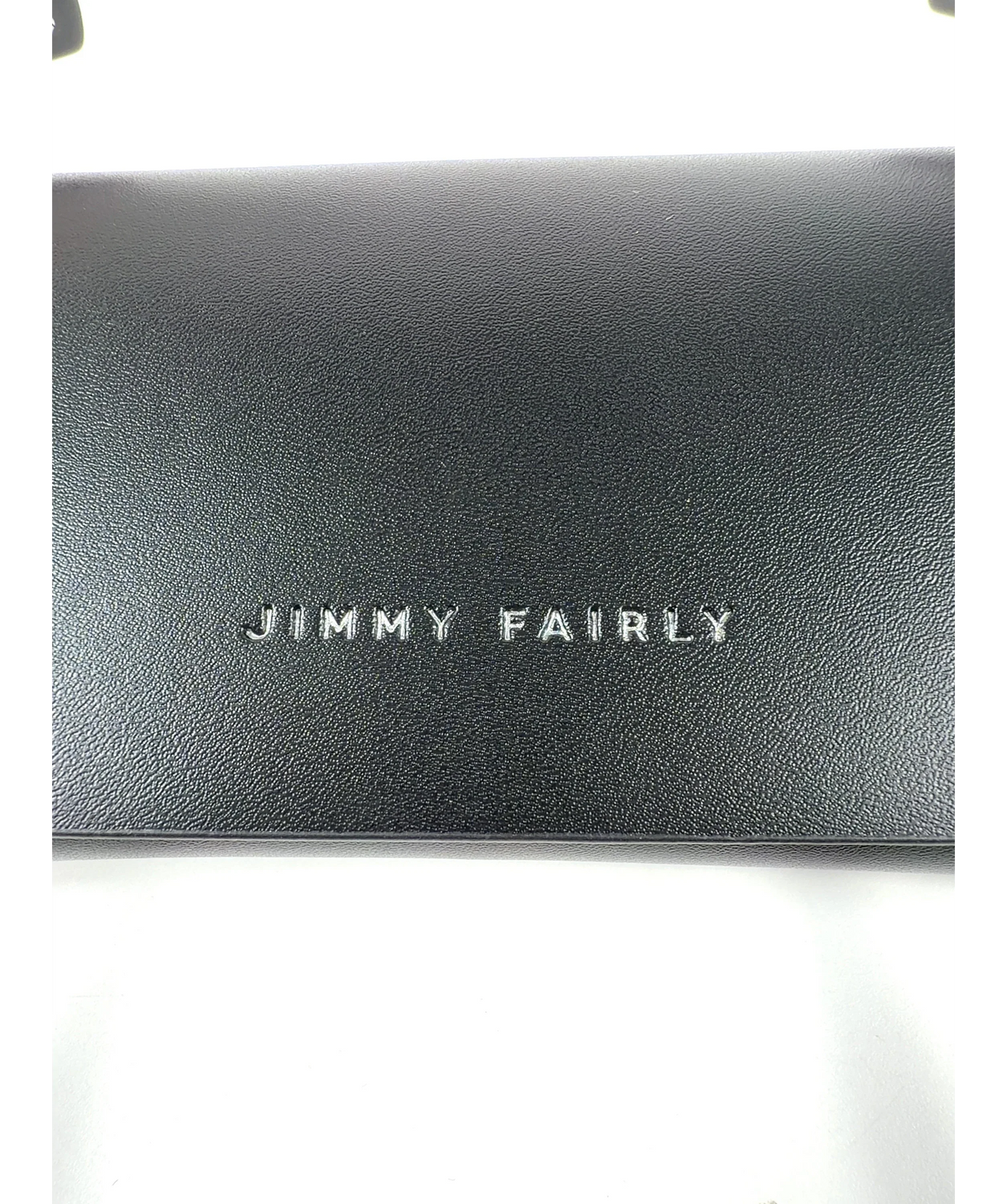 jimmy fairly Black oval sunglasses — detail