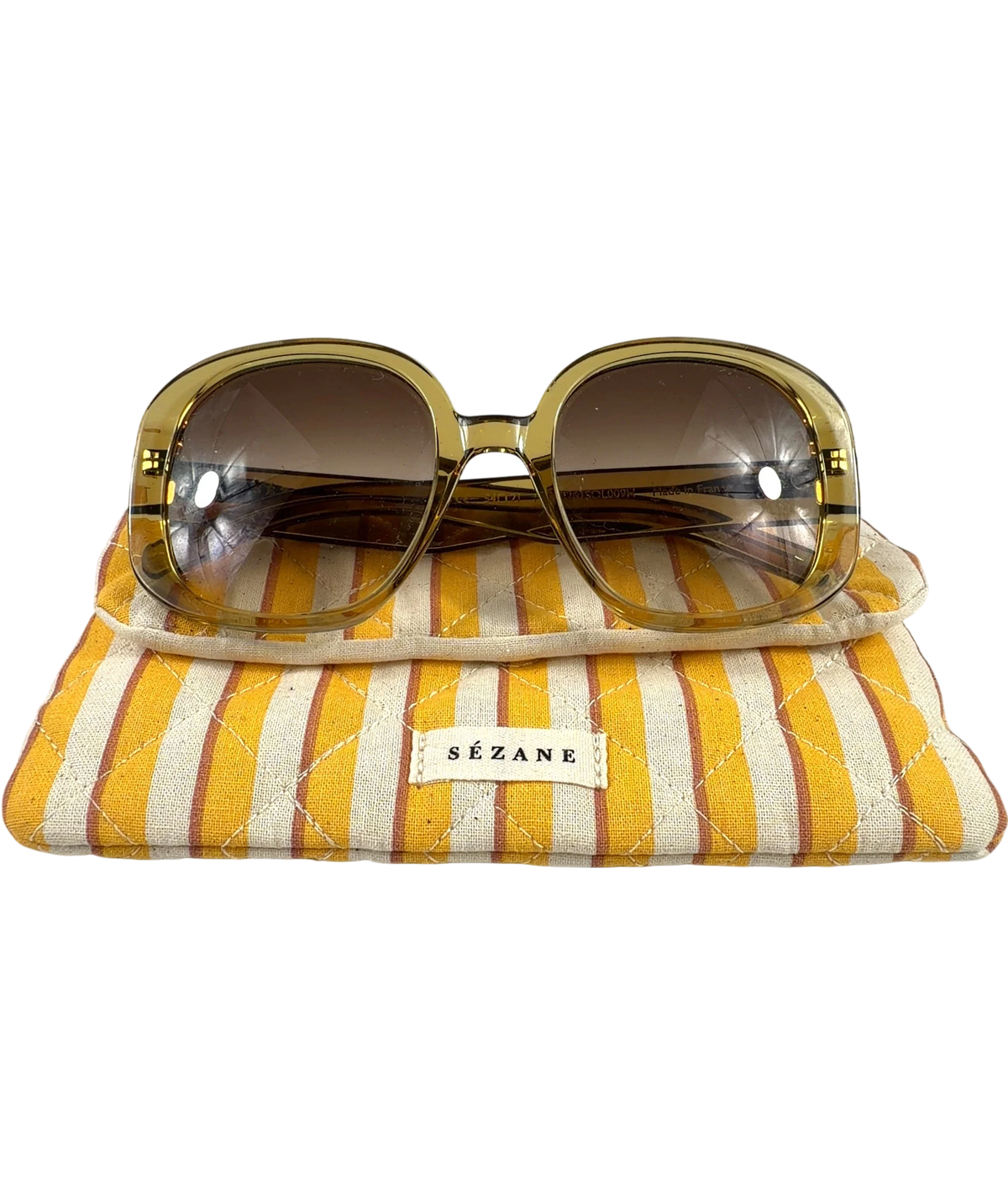 Sézane Yellow Georgia — front
