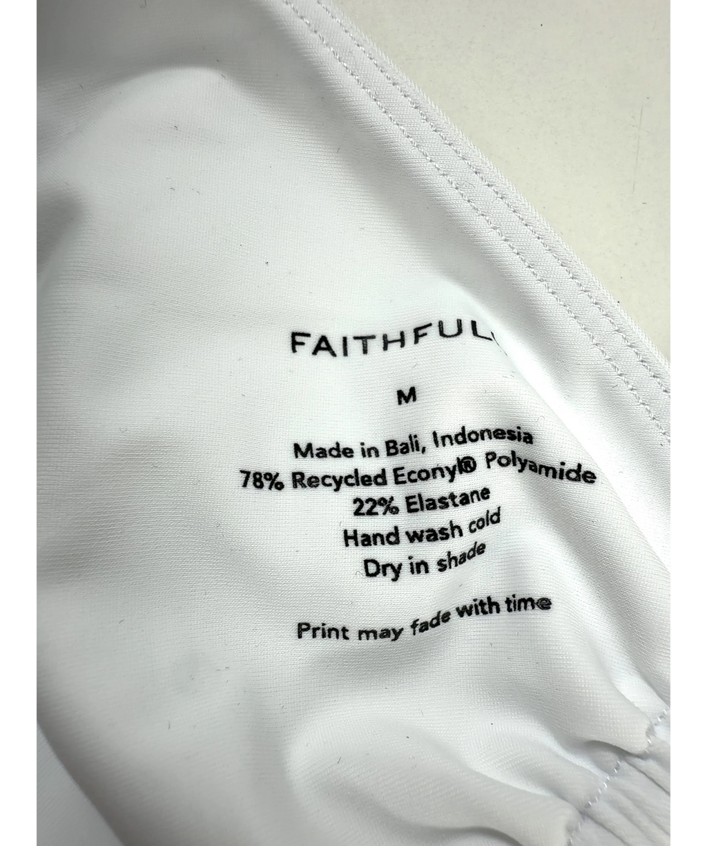 FAITHFUL White Colour, size UK M — detail