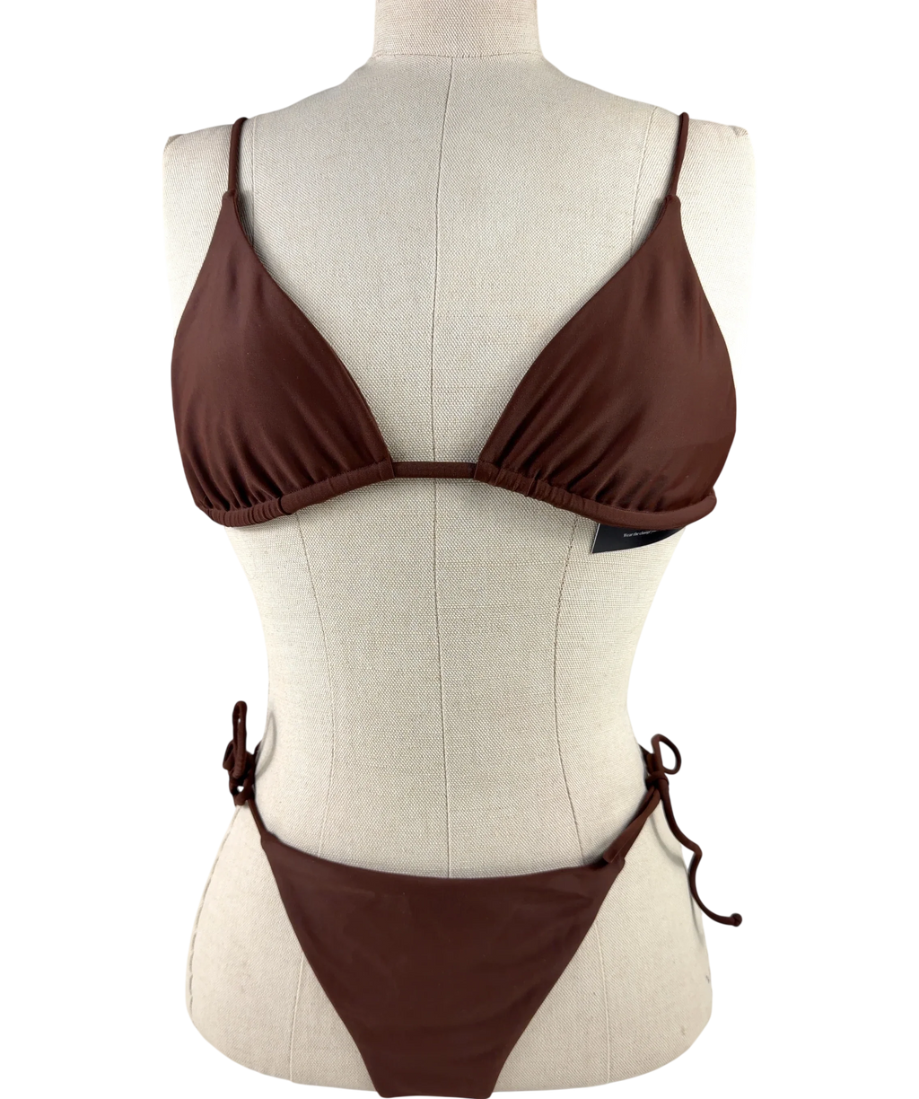 JADE SWIM Brown Colour, size UK S — front