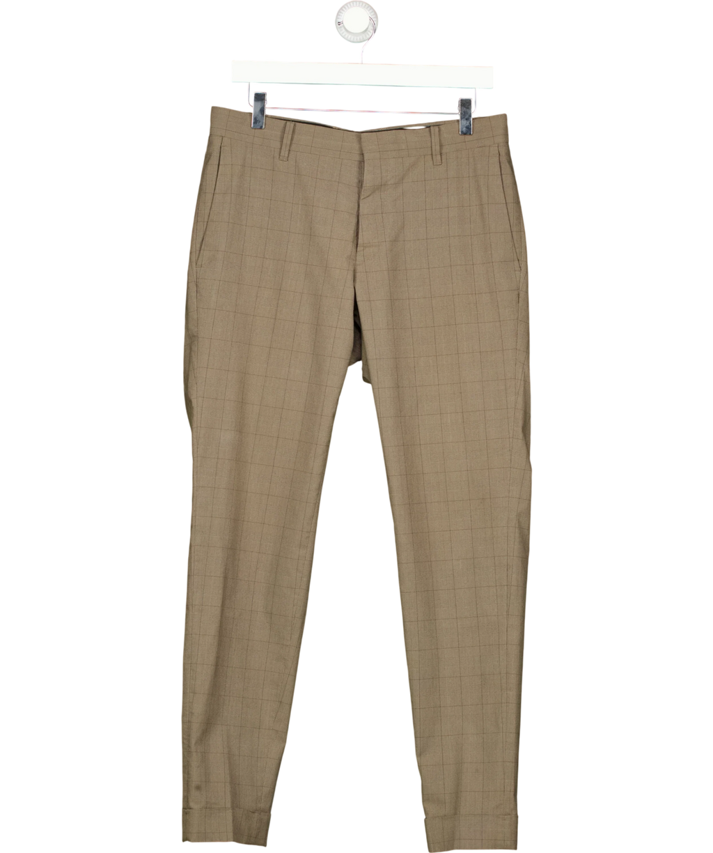 ALLSAINTS beige Troy Trouser, size W30 — front