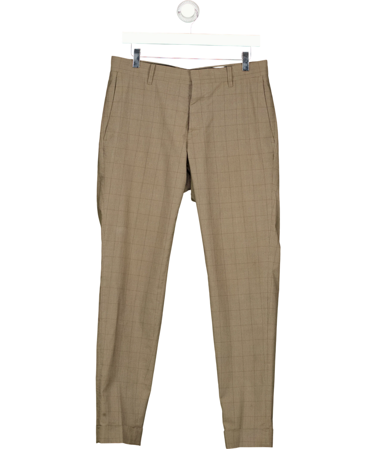 ALLSAINTS beige Troy Trouser, size W30 — front