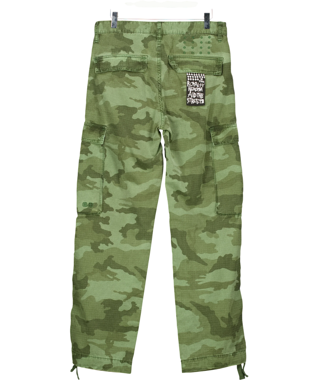 Ksubi Green Fugitive Cargo, size W29 — back