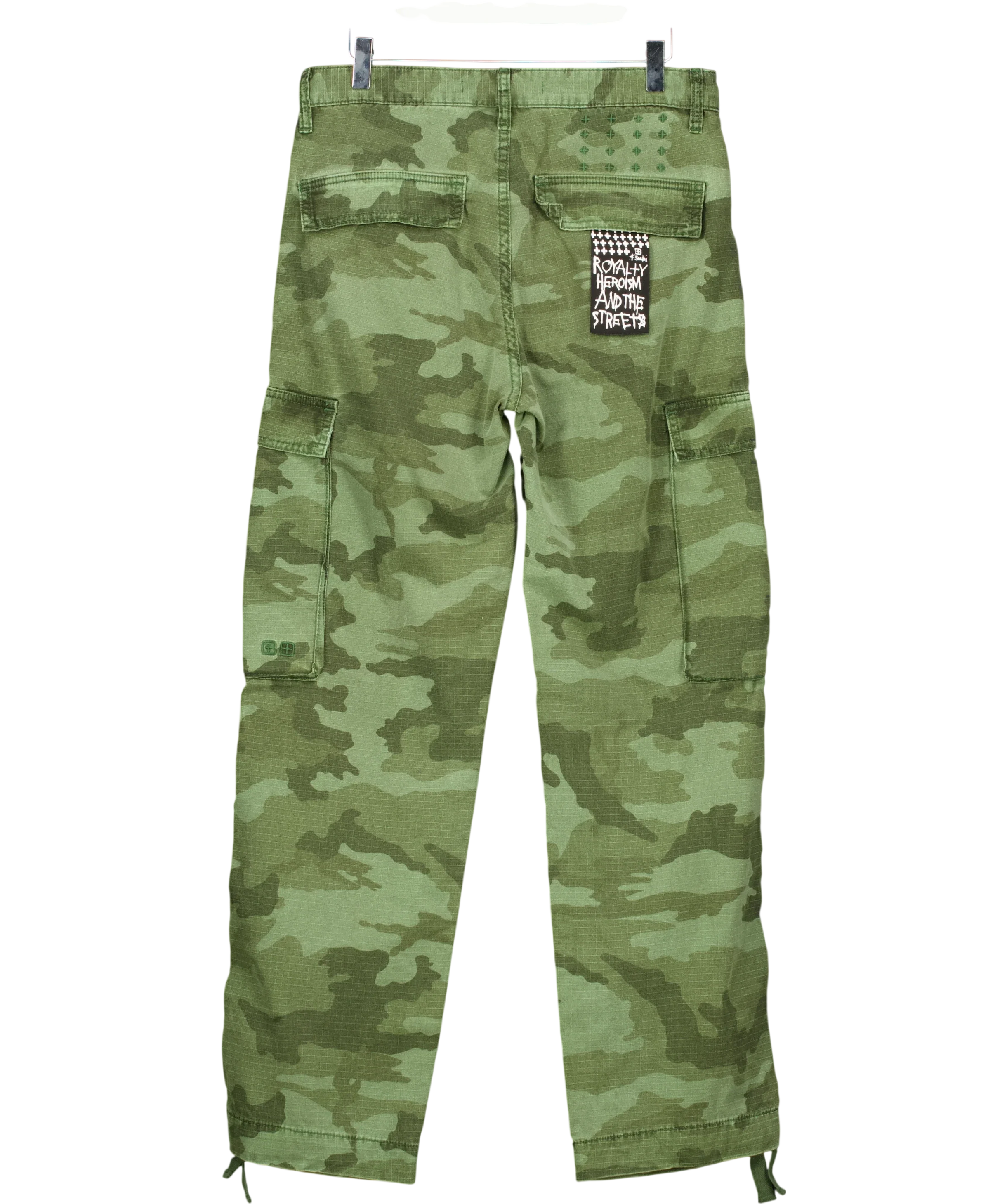 Ksubi Green Fugitive Cargo, size W29 — back