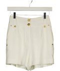 HOLLAND COOPER White Tailored Short, size UK 6 — front