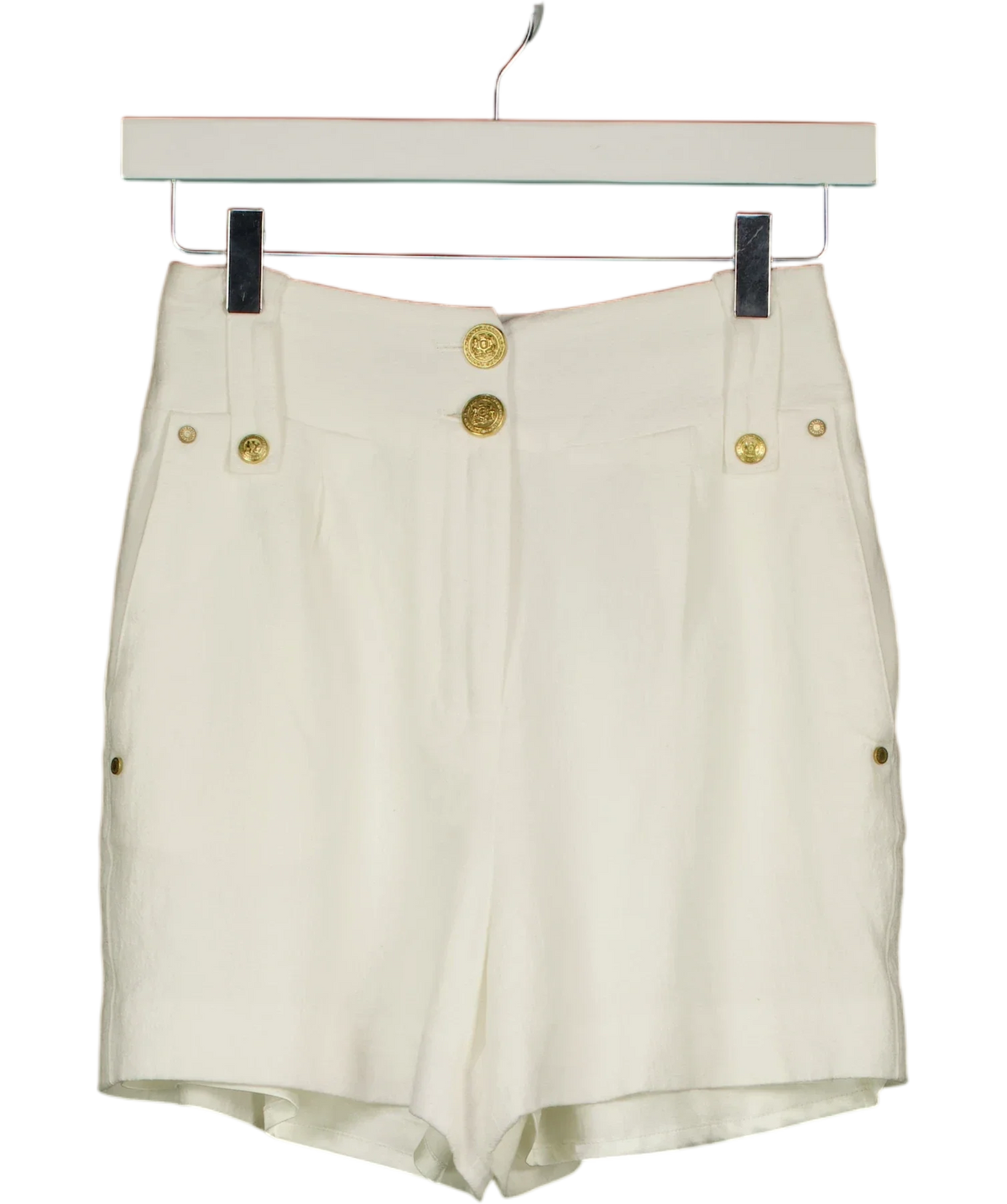HOLLAND COOPER White Tailored Short, size UK 6 — front