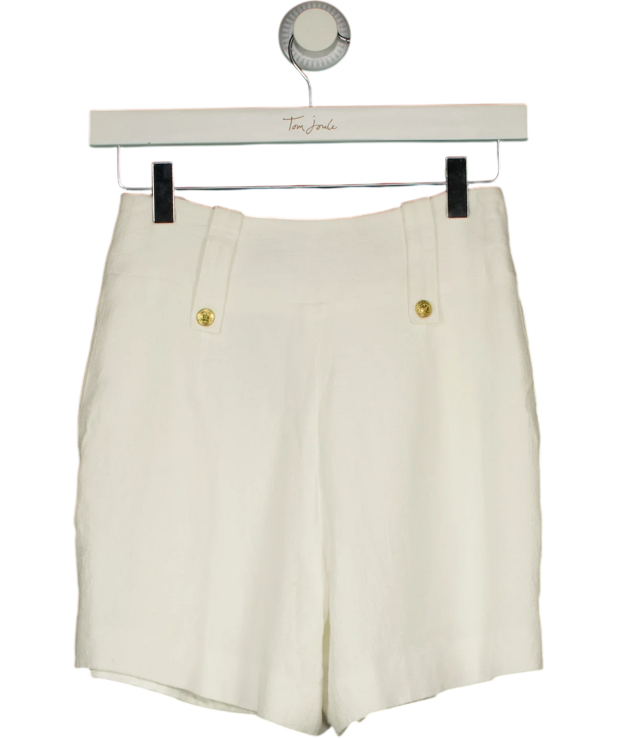 HOLLAND COOPER White Tailored Short, size UK 6 — back