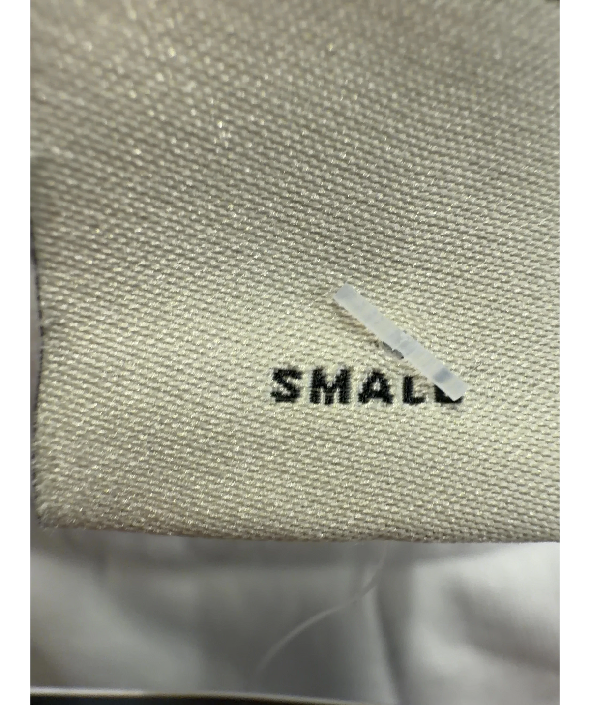 Blakely White Basic Jogger Shorts, size UK S — care label