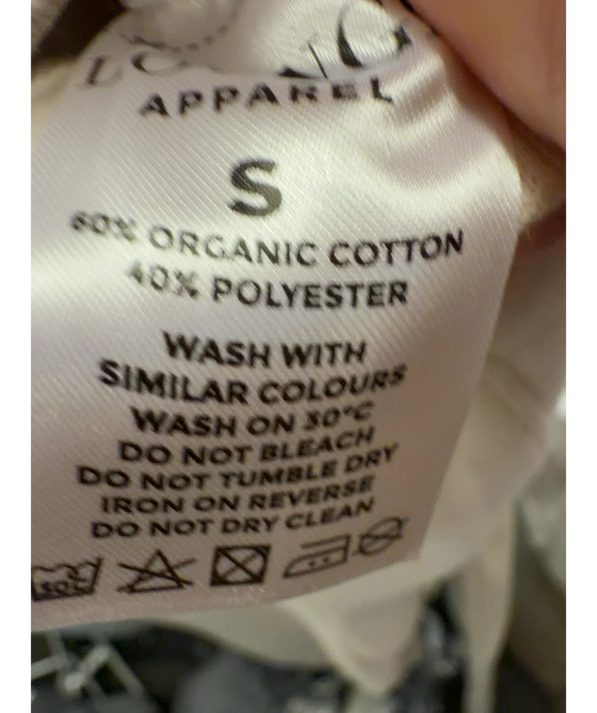 LOUNGE Cream Colour, size UK S — label