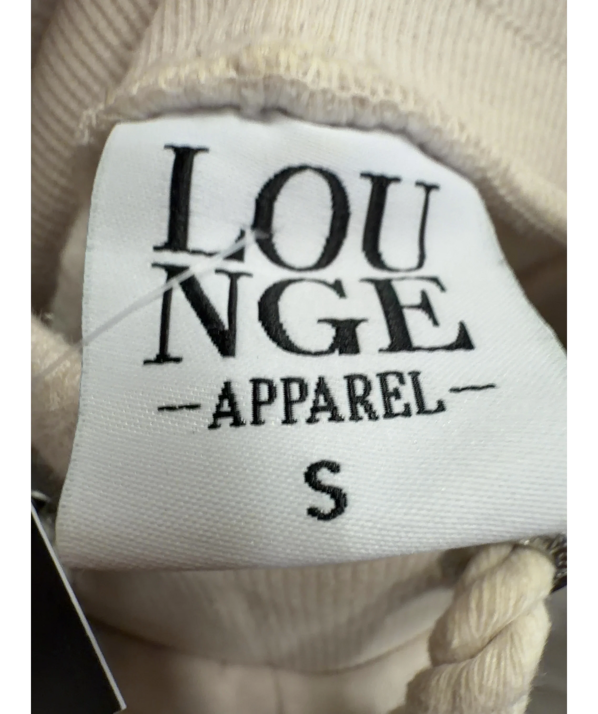 LOUNGE Cream Colour, size UK S — care label