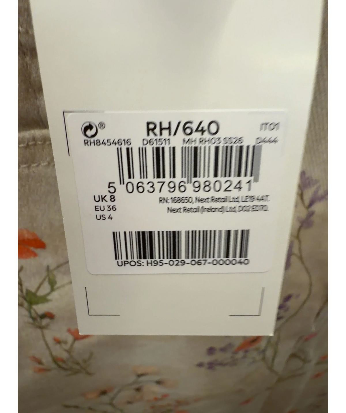 Friends like these Beige Colour, size UK 8 — care label