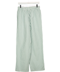 Superdry Green Cotton Stripe Trousers, size UK 10 — front