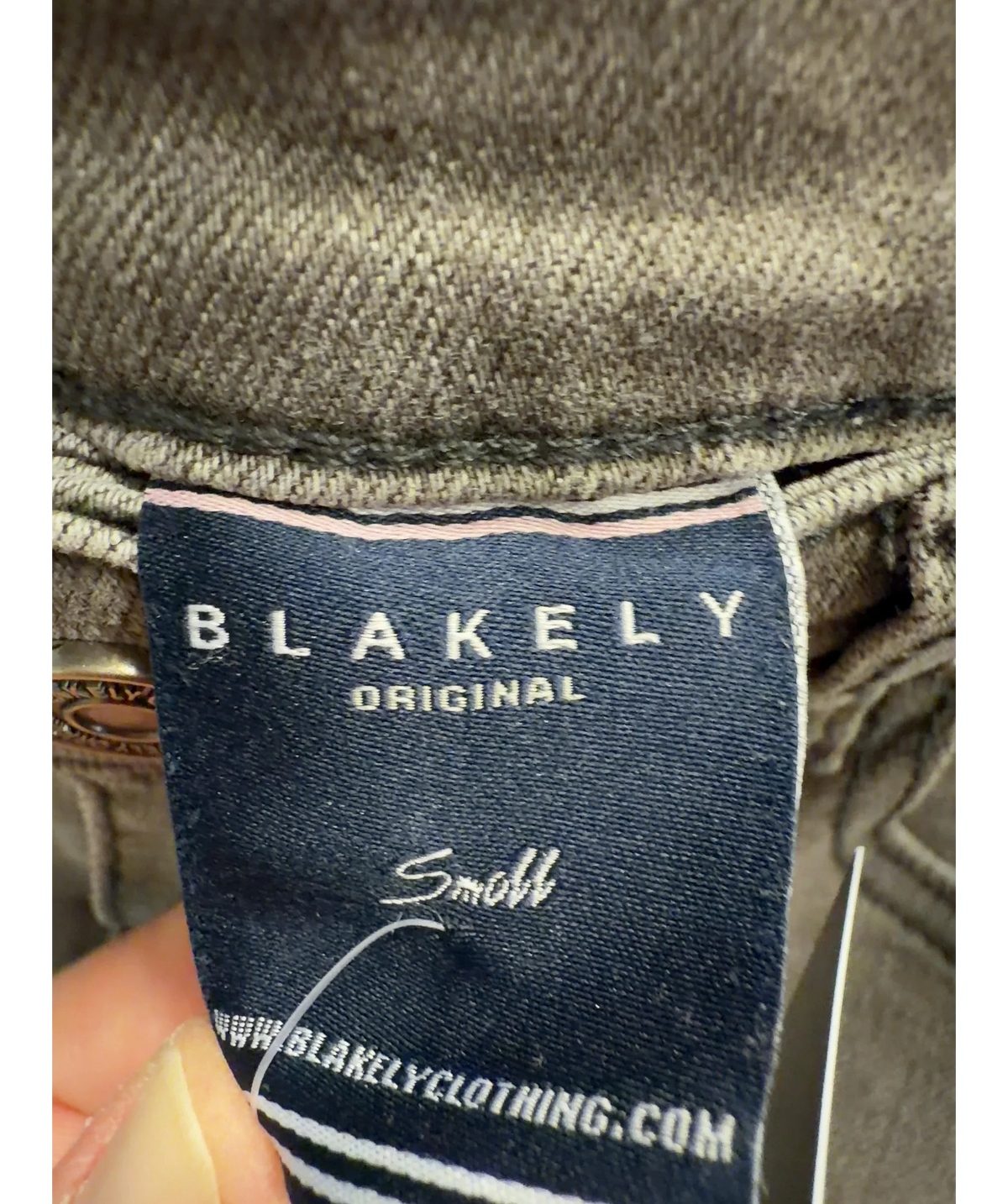 Blakely Grey Colour, size UK S — detail