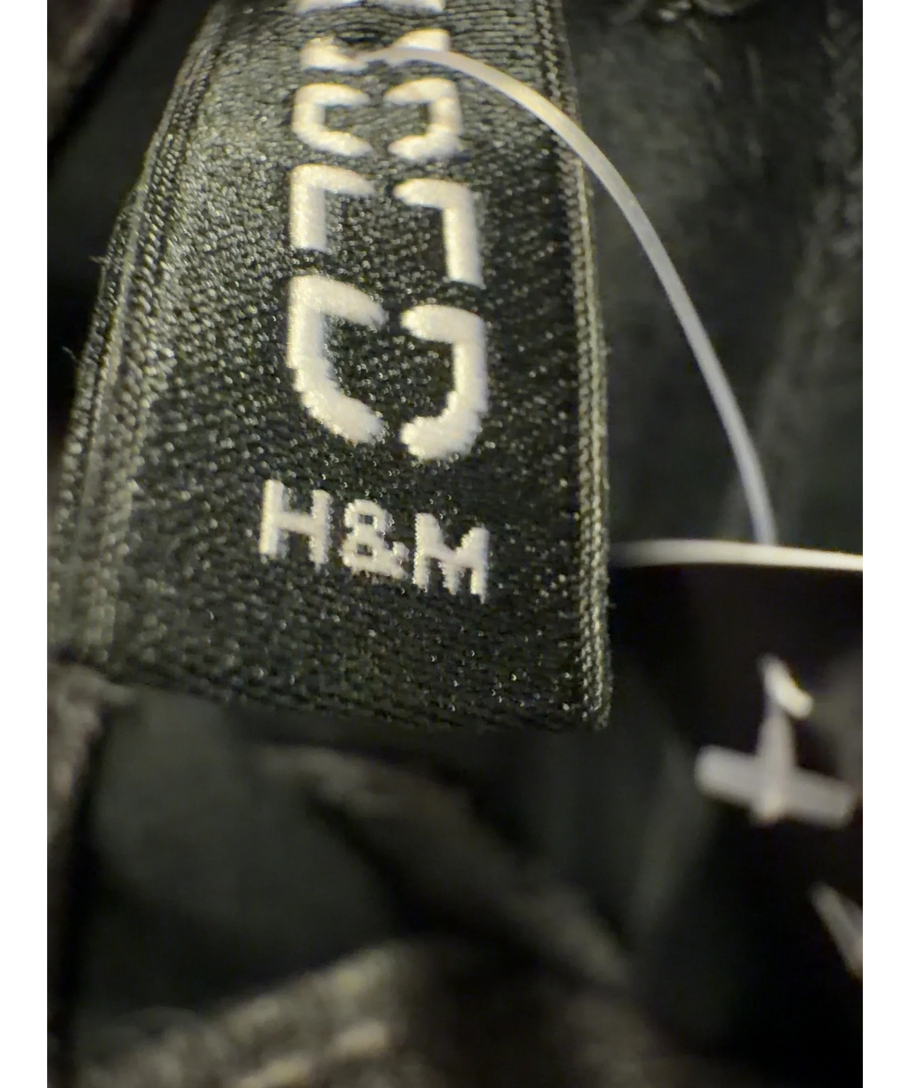 H&M Black Colour, size UK 6 — detail