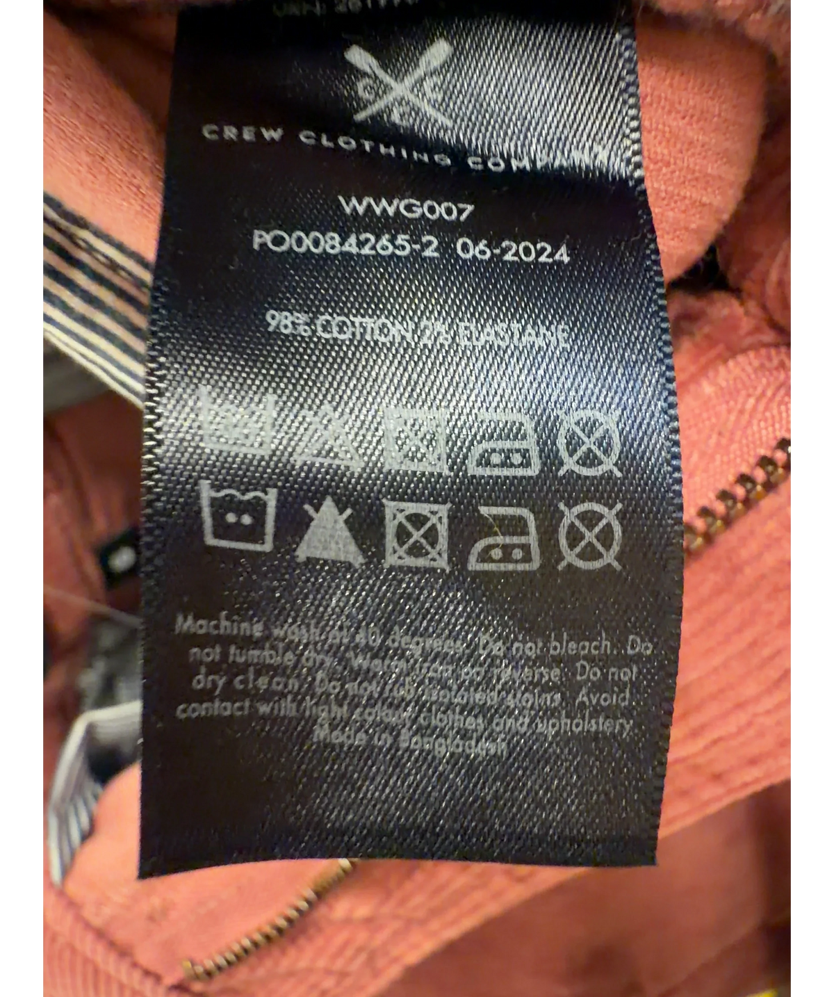 Crew Clothing pink Colour, size UK 6 — label
