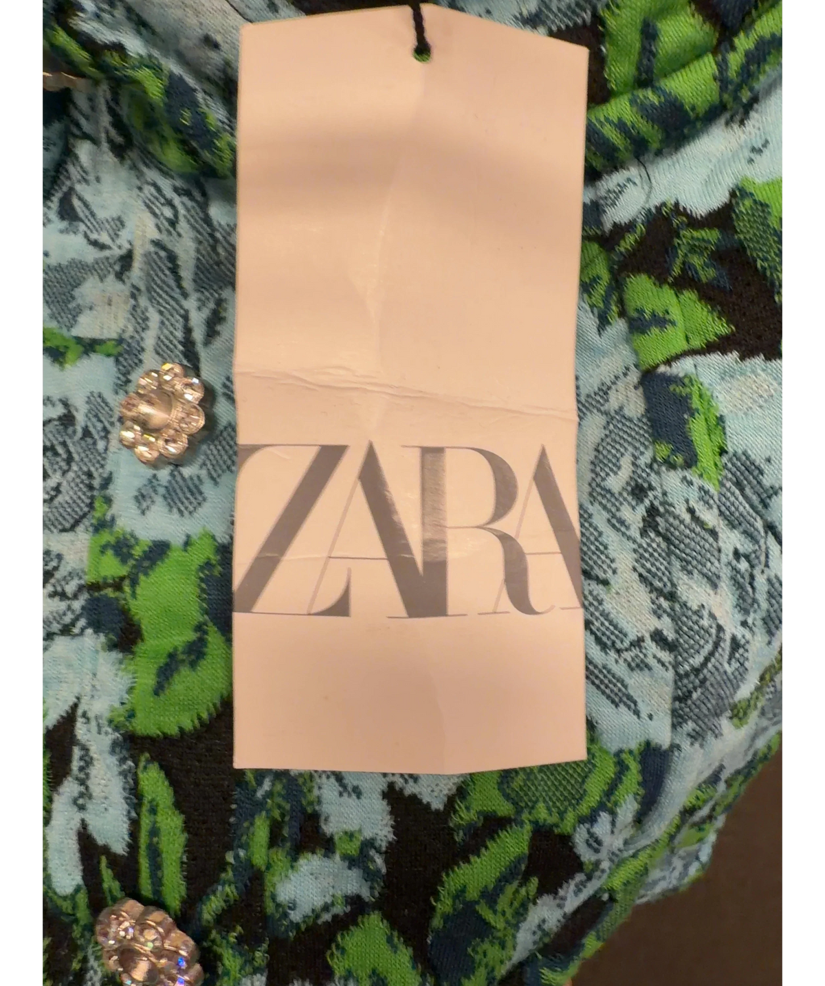 ZARA Blue Colour, size UK S — detail