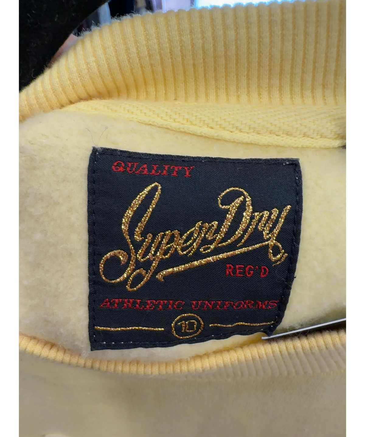 Superdry Yellow Colour, size UK 10 — detail