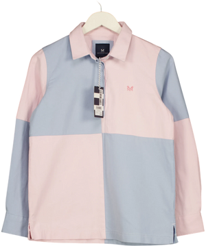 Crew Clothing Cotton Deck Shirt Pink UK 6