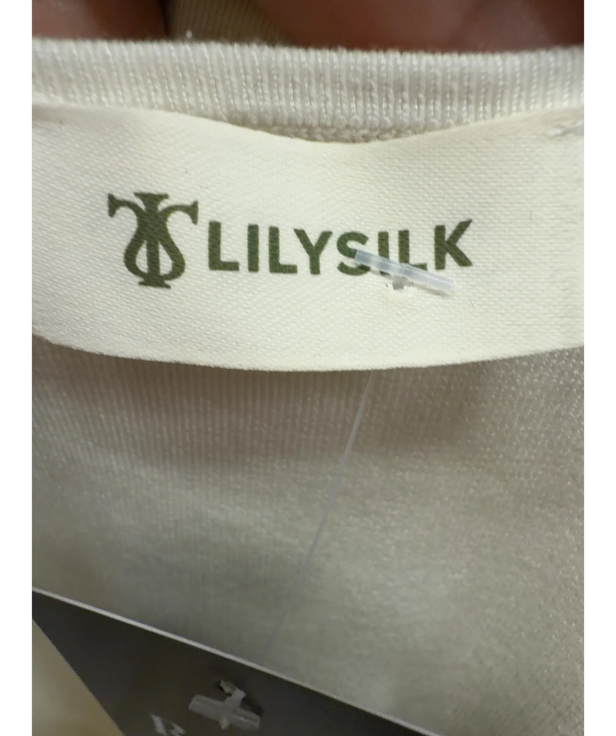 LILYSILK Cream Colour, size UK XS — detail