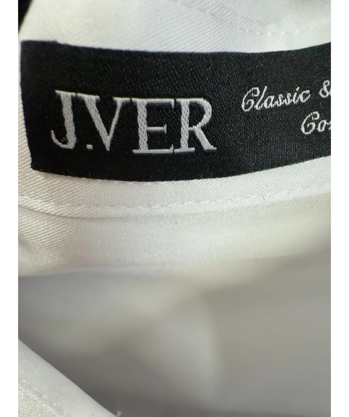 J.VER White Colour, size UK S — detail
