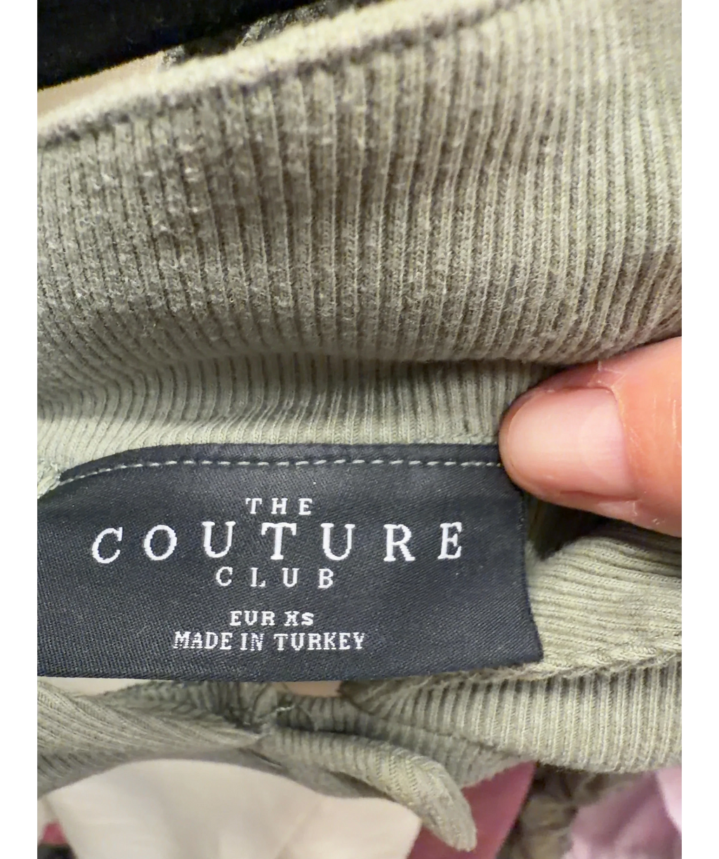 The Couture Club Green Colour, size UK XS — detail