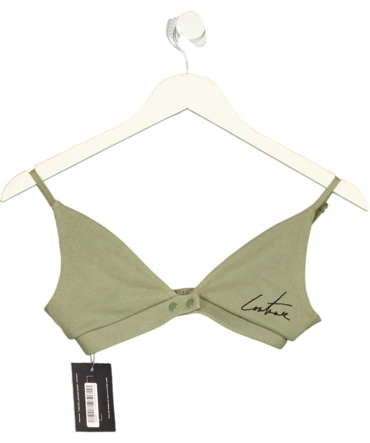 The Couture Club Green Colour, size UK XS — front