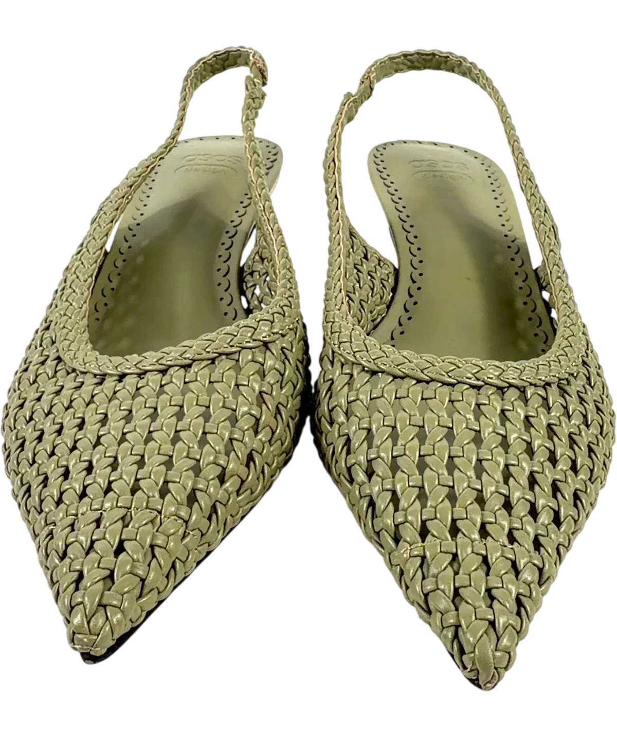 ASOS sage green Colour, size UK 6 EU 39 👠 — detail