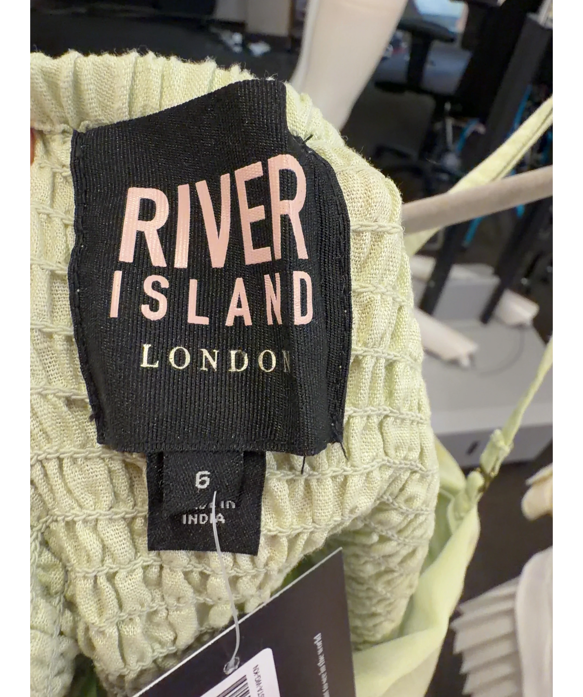 River Island Green Colour, size UK 6 — detail
