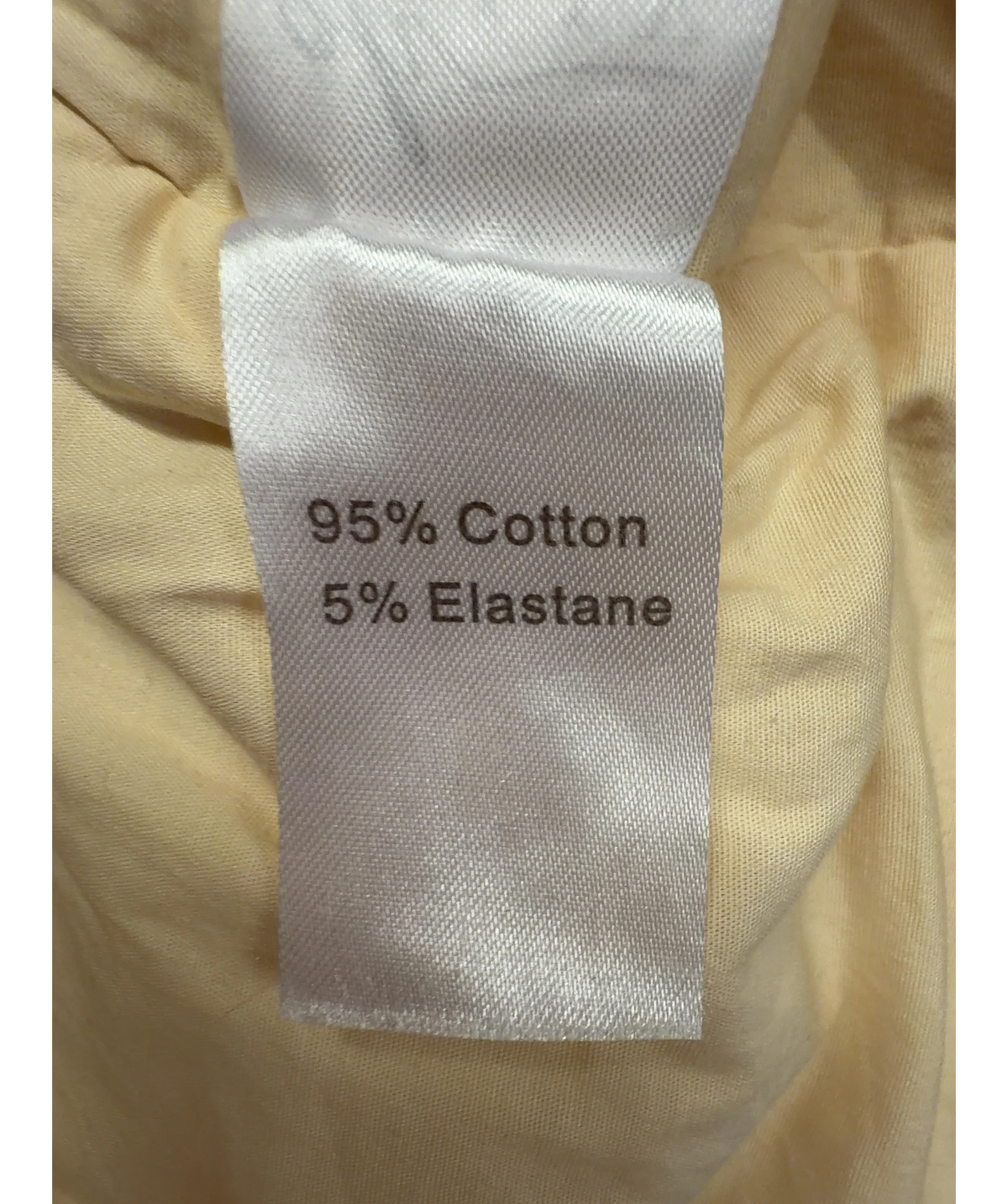 OH POLLY Orange Colour, size UK 8 — label