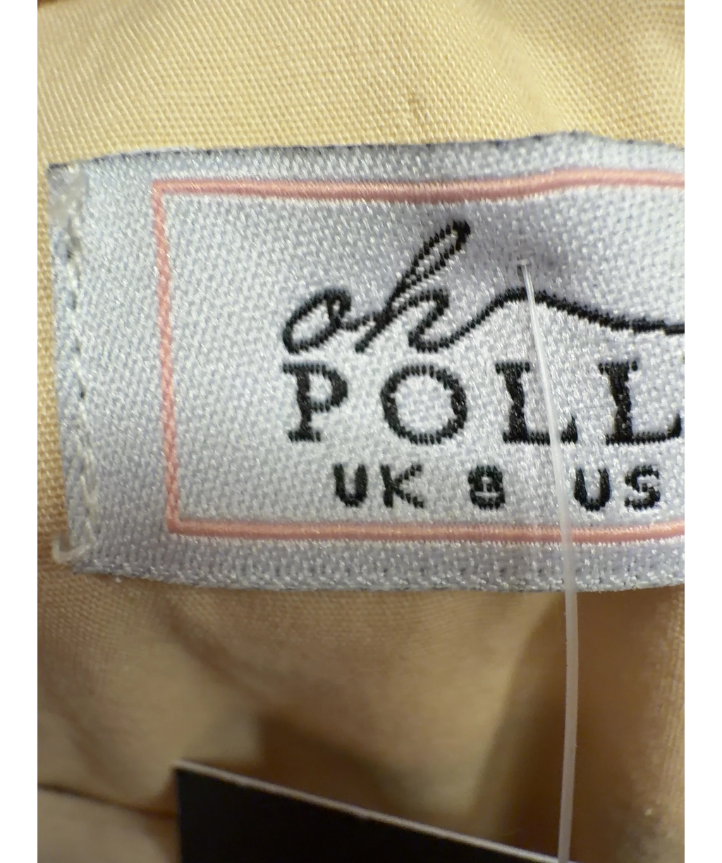 OH POLLY Orange Colour, size UK 8 — care label