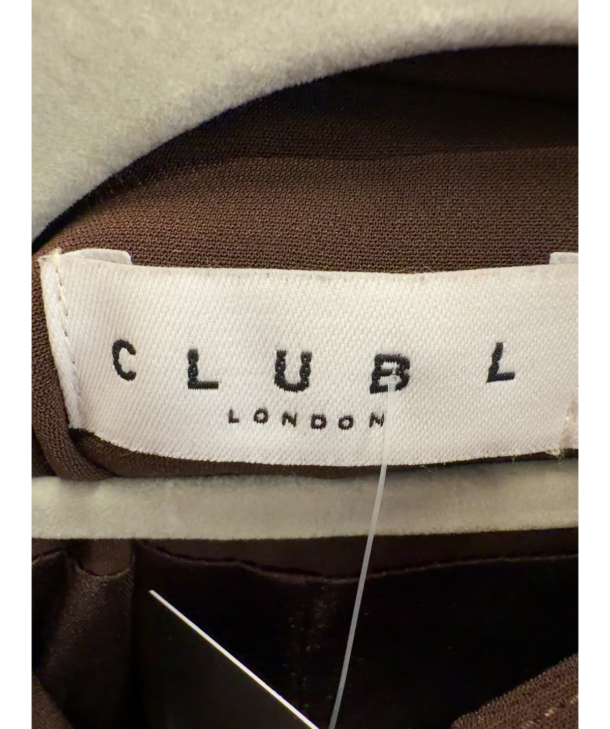 Club L Brown Colour, size UK 6 — detail
