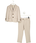 Marc Darcy Beige HM5 Children's Stone Suit, size 1 Year — front