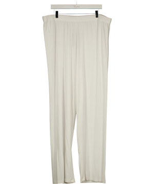 SKIMS Soft Lounge Ribbed Pants White UK XXL