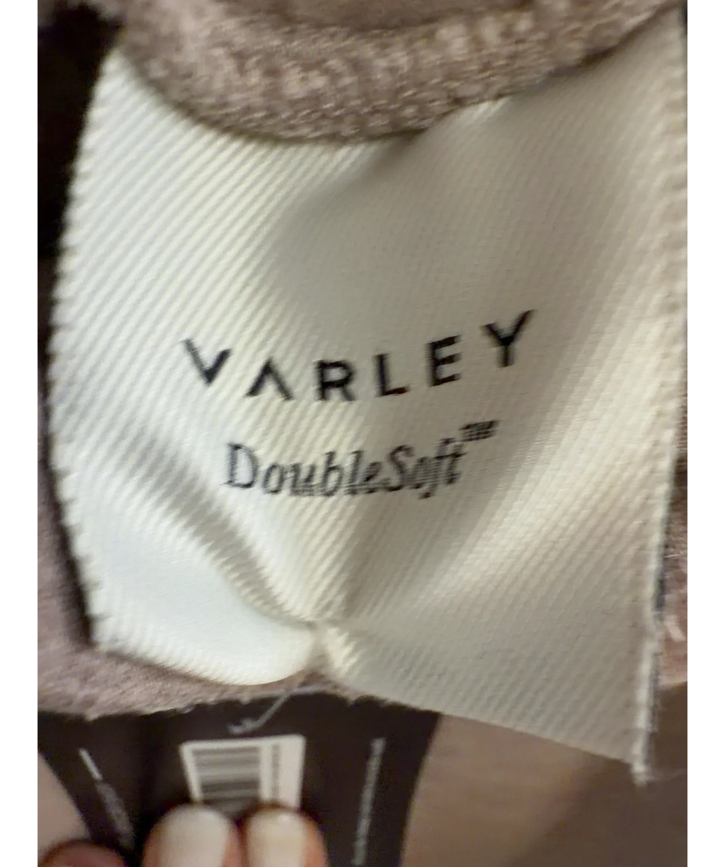 Varley Beige DoubleSoft joggers, size UK XS — detail